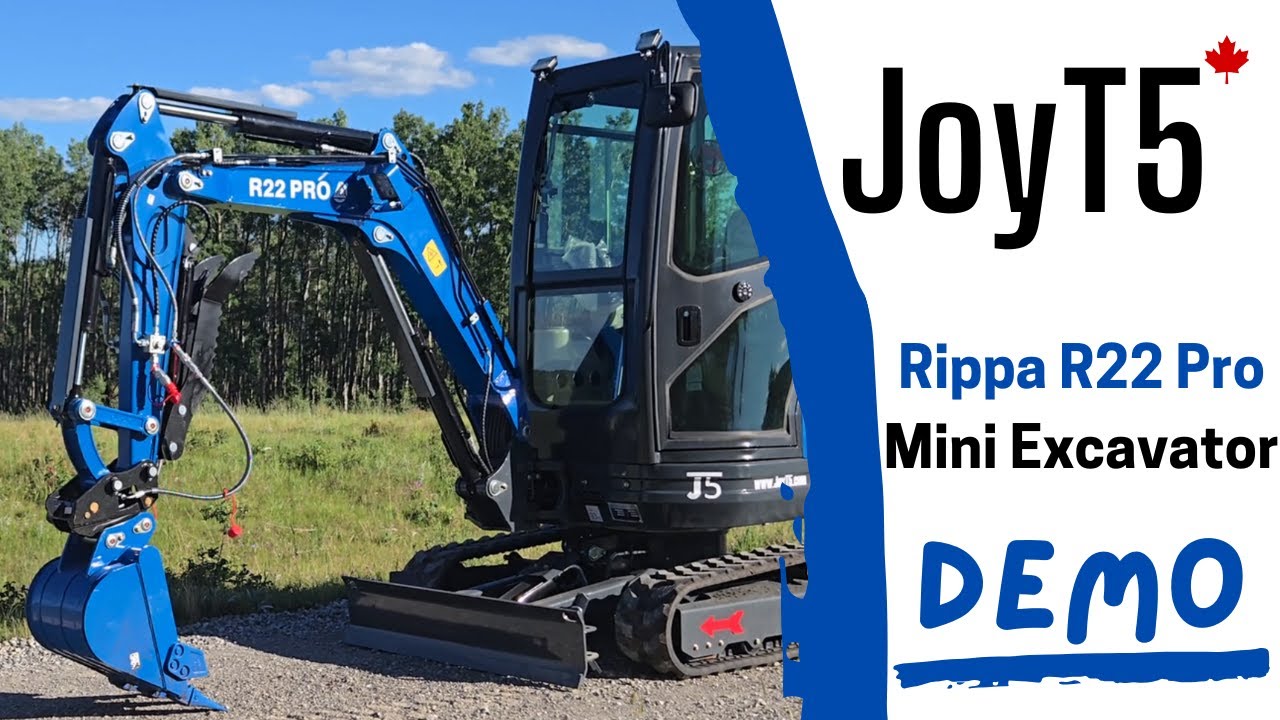 Don't Buy a Mini Excavator Until You See This Rippa R22 Demo by JoyT5
