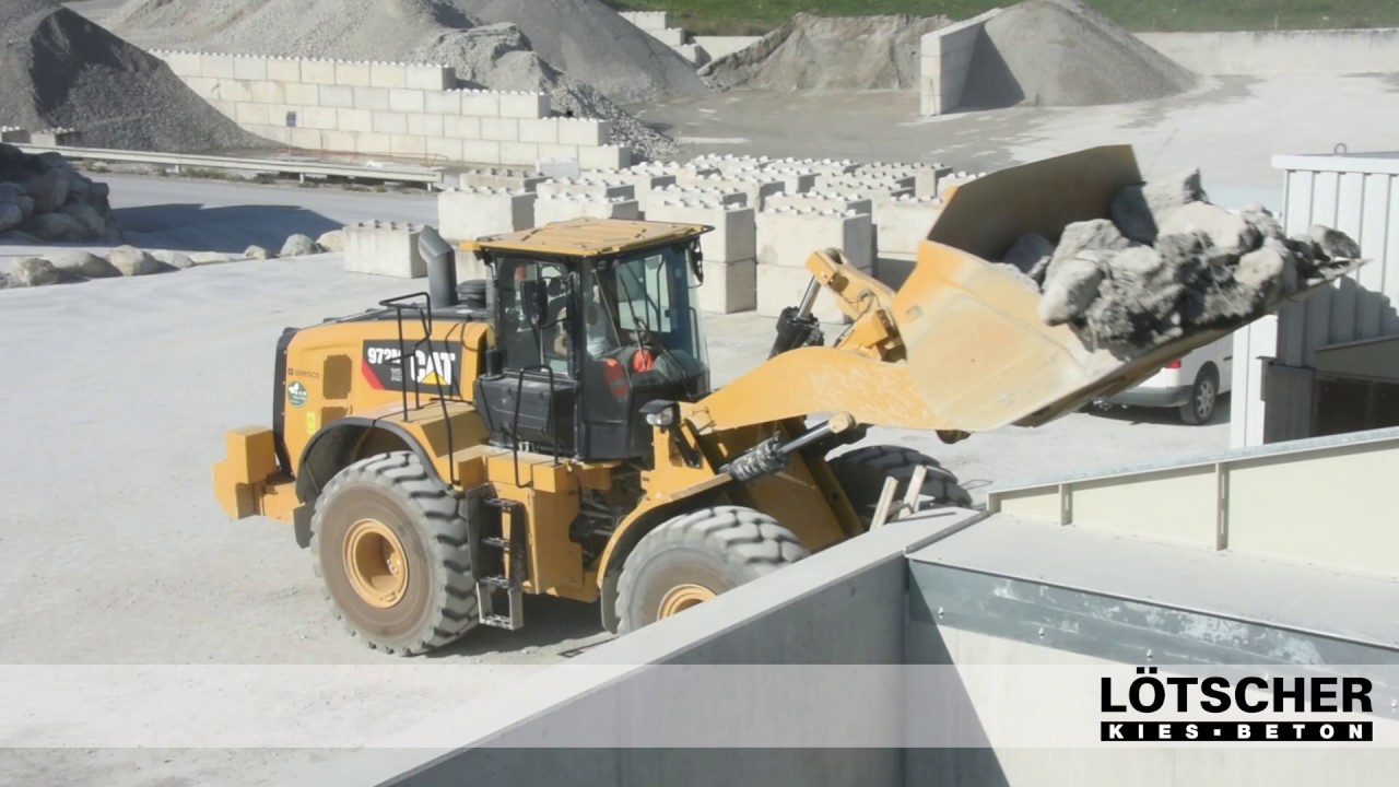Aufbereitung von Recycling-Baustoffen