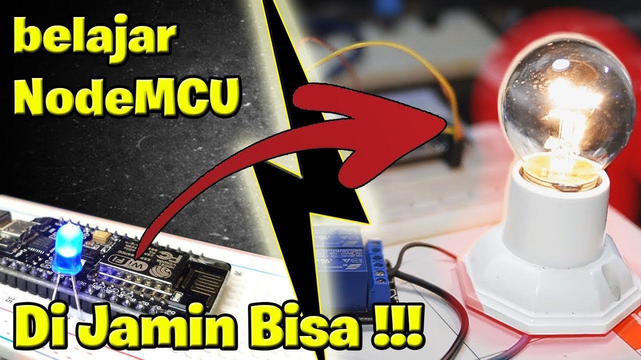 Belajar NodeMCU Paling Mudah - Sejarah NodeMCU, Kontrol Listrik 220V dengan Internet - indonesia