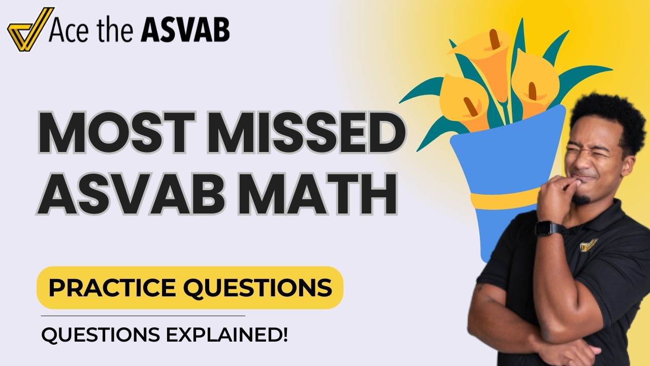 Тест ASVAB «Арифметическое мышление и математические знания»: текстовые задачи, разложение на мно...