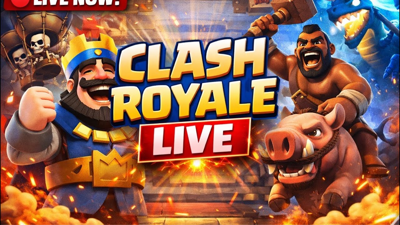 Clash Royale 🔥 10.000 Kupaya Giden Yol | Road to 10K | LIVE