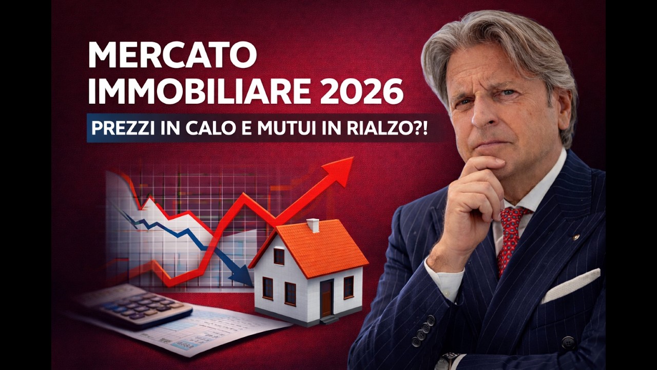 Mercato immobiliare 2026: Prezzi in calo e Mutui in Rialzo?!