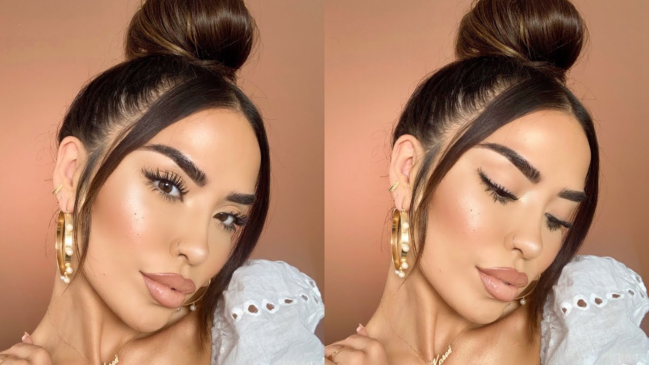 SIMPLE MAKEUP NO EYESHADOW NEEDED | Iluvsarahii