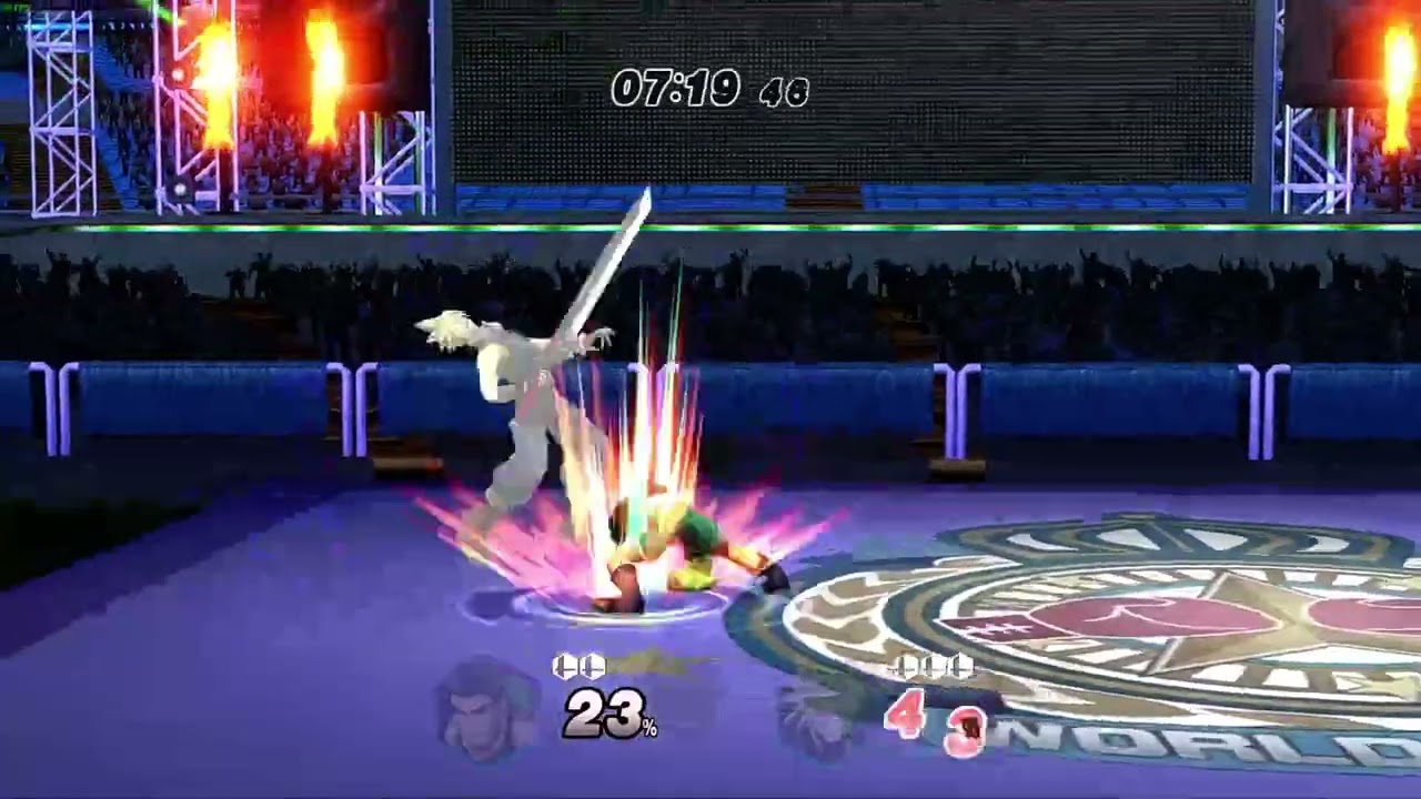 CPU Tourney#4 - Project M EX Remix - Pools - Little Mac vs Cloud