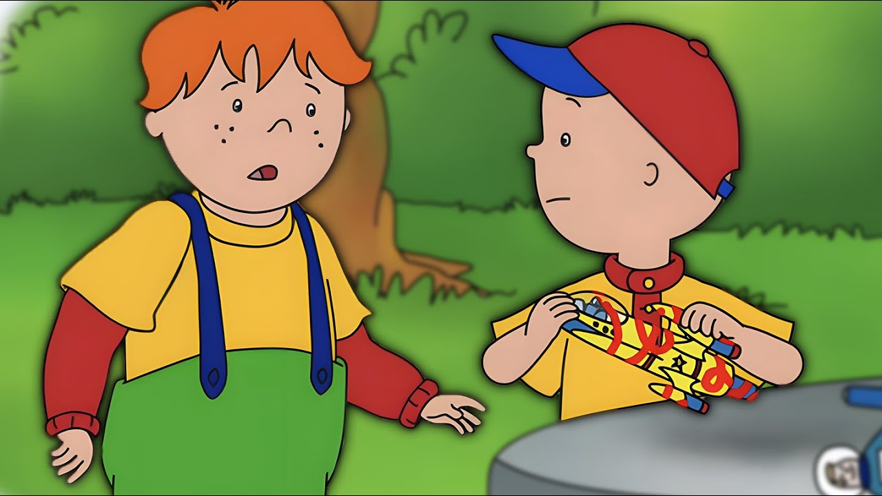 Roket Gemisini Paylaşmak | Caillou Klasikleri