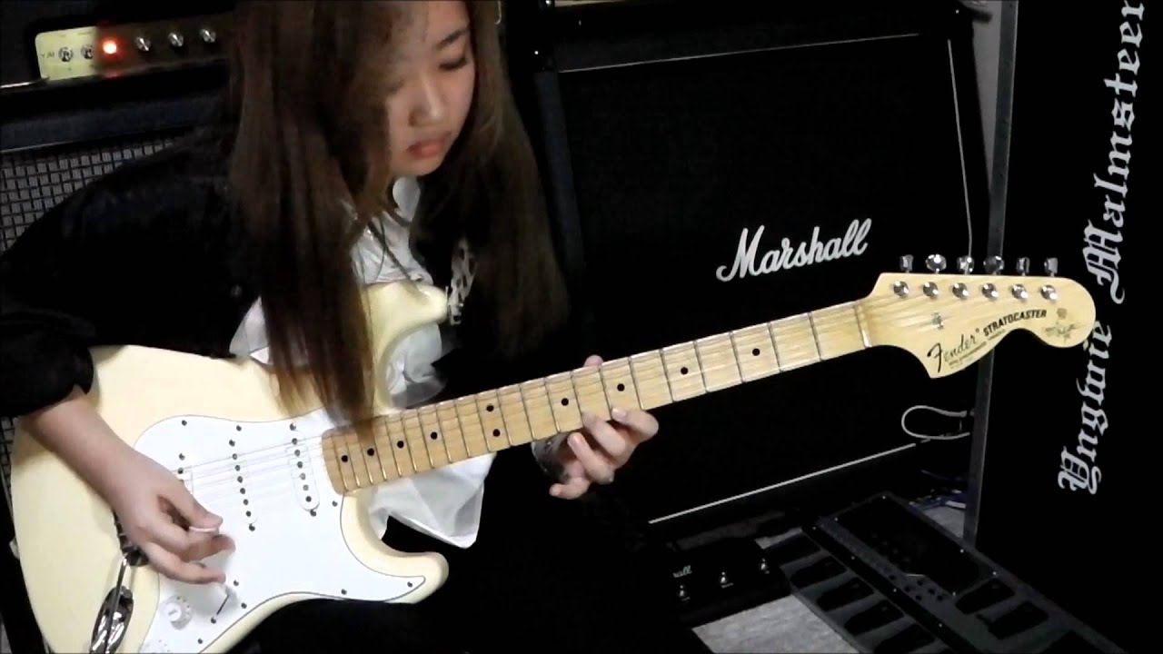 Yngwie Malmsteen - #1 Fugue 桜花 SAKURA 11 years old
