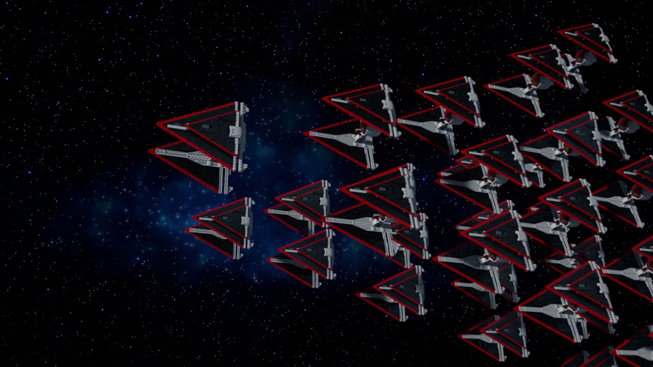 Sith TIE Fighters, get in formation! &ndash; LEGO Star Wars
