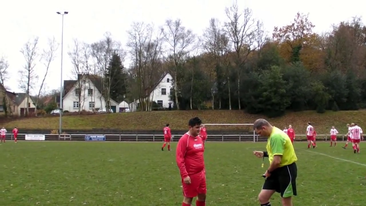 Rote Karte TSV Bederkesa Fußball