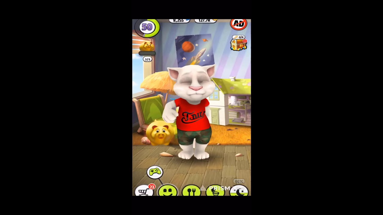 My talking tom #shorts #shortslive #shortsfeed