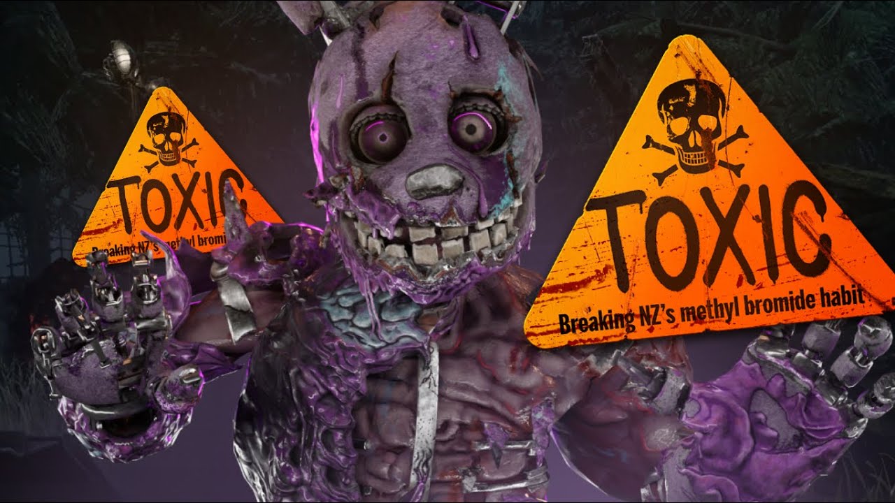 ME XINGARAM MUITO no SENDO TÓXICO de SPRINGTRAP!!! FNAF X DEAD BY DAYLIGHT