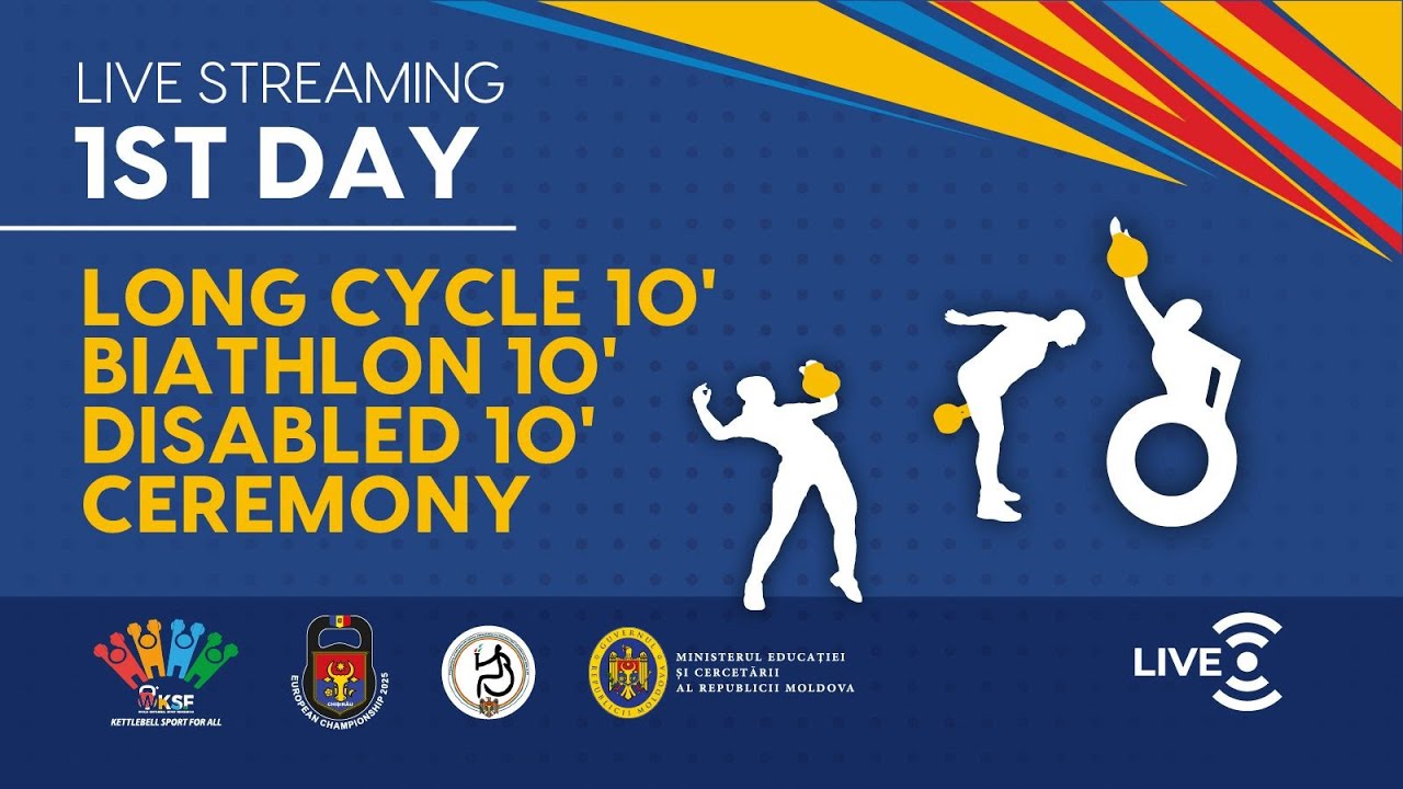 1st Day LC - BIATHLON - DISABLED - CEREMONY WKSF EUROPEAN CHAMPIONSHIP 2025 - MOLDOVA, CHISINAU