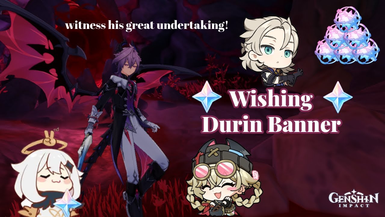 Genshin Impact Durin Pulls | Character Wishes and Artifact Rolls | New Boss Location