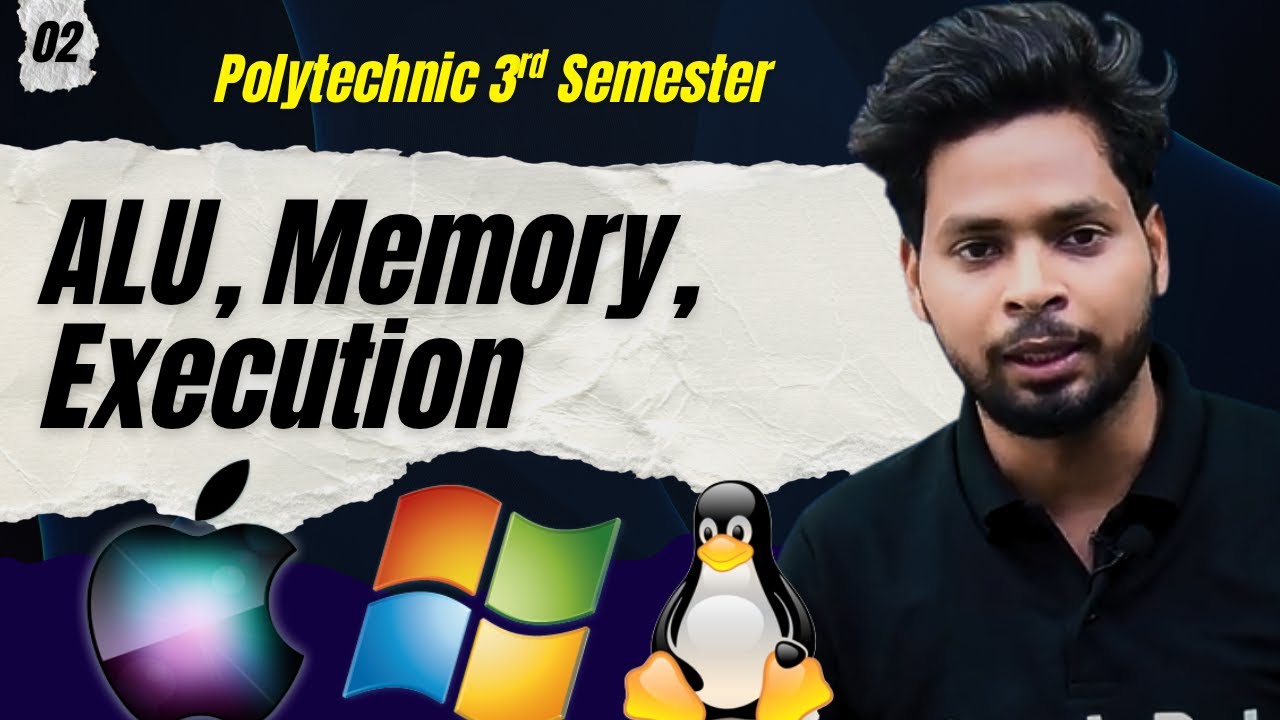 Operating System Polytechnic 3rd semester | What is ALU  in operating system | Complete Course