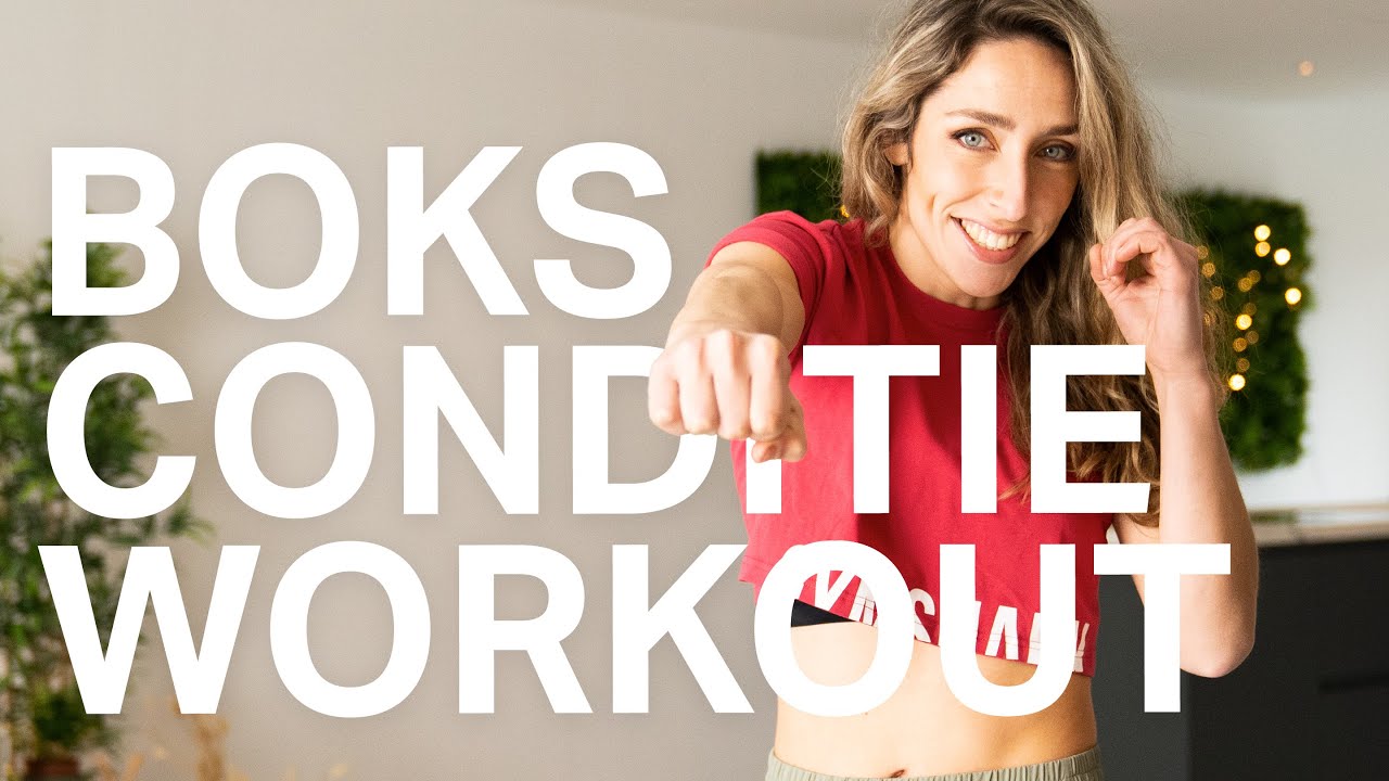Conditie workout met boks oefeningen voor thuis | The Joy workout