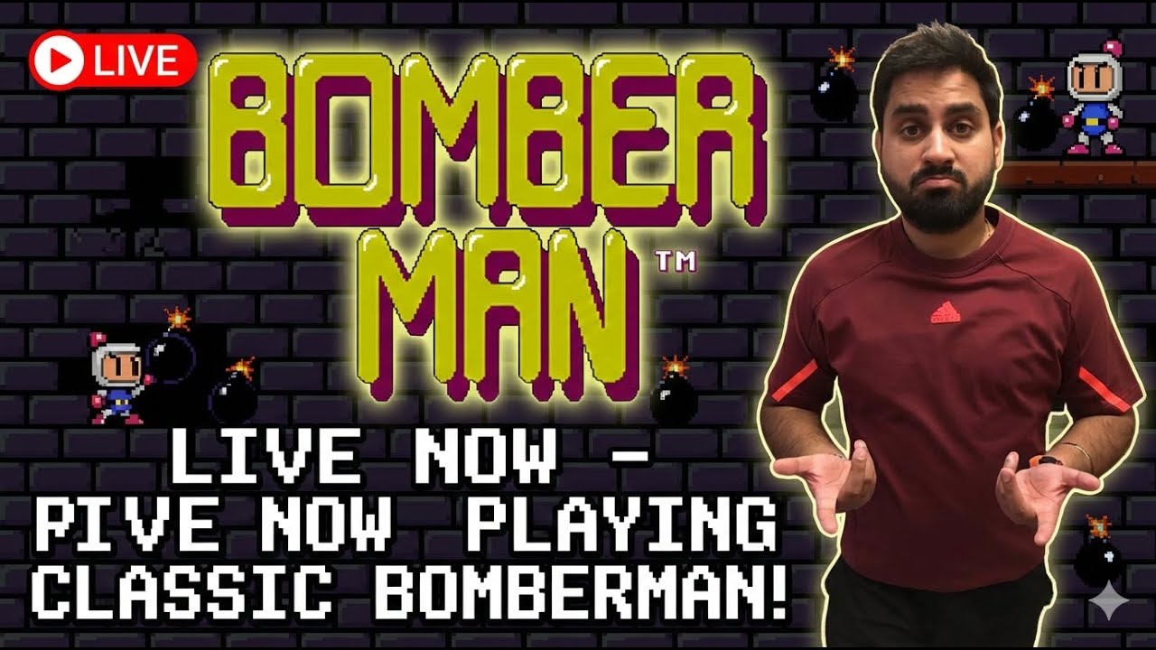 Can I Beat the ORIGINAL 1987 Bomberman? 💣| Manager Saab Reactions