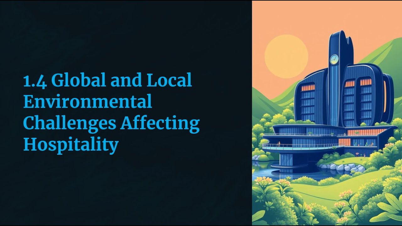 Global and Local Environmental Challenges Affecting Hospitality