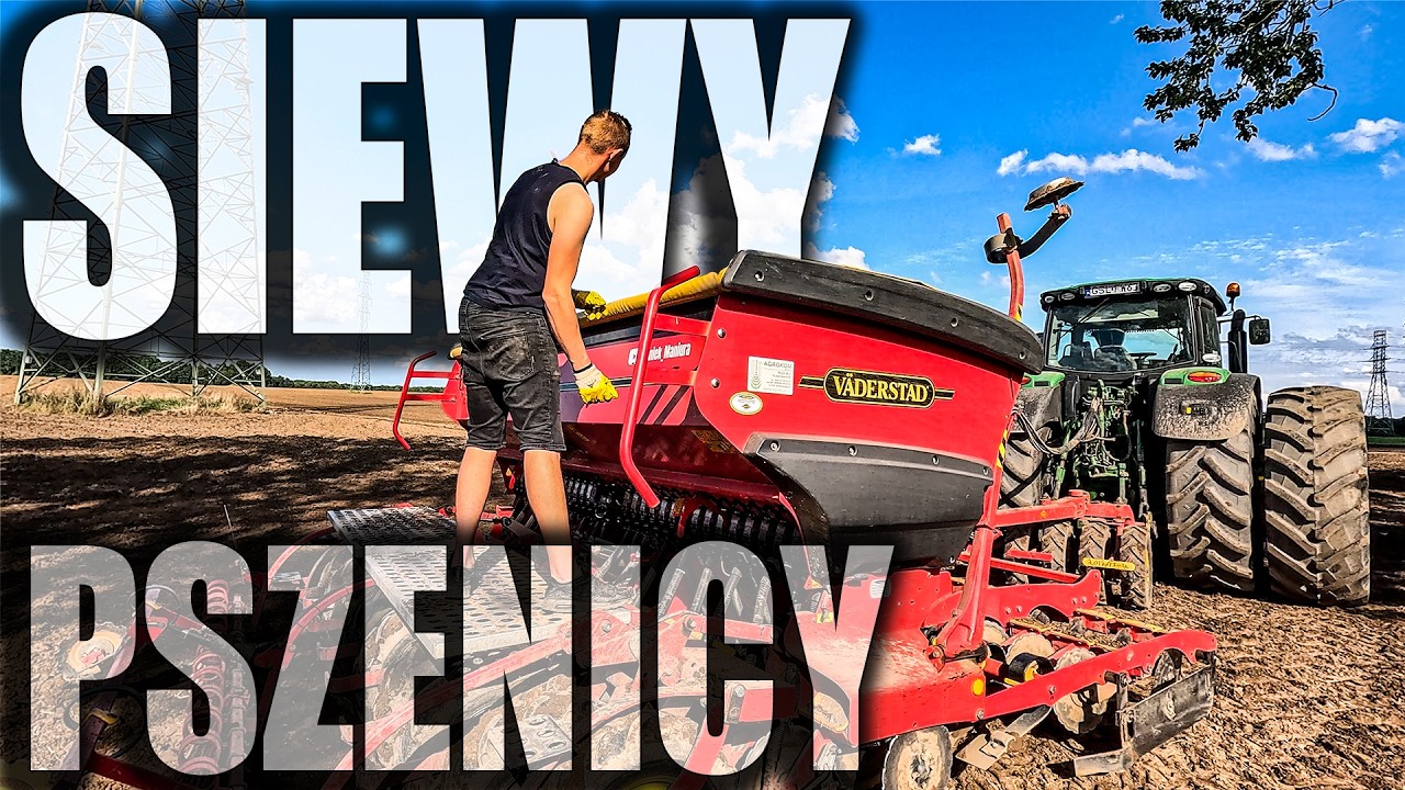  ZACZYNAMY SIEW PSZENICY | Kalibracja oraz ustawienie głębokości 