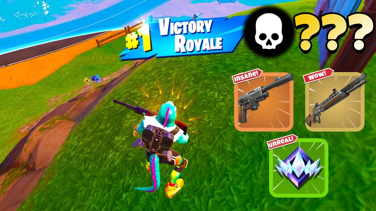 High Elimination Unreal Ranked Solo Zero Build Win Gameplay (Fortnite Chapter 5 Season 4)