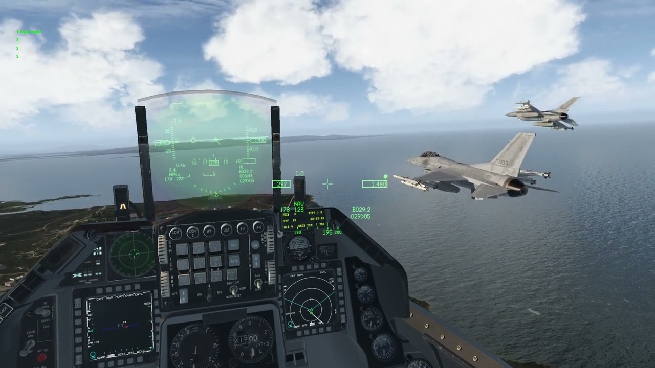 FALCON BMS 4.37.4 Overhead Landing