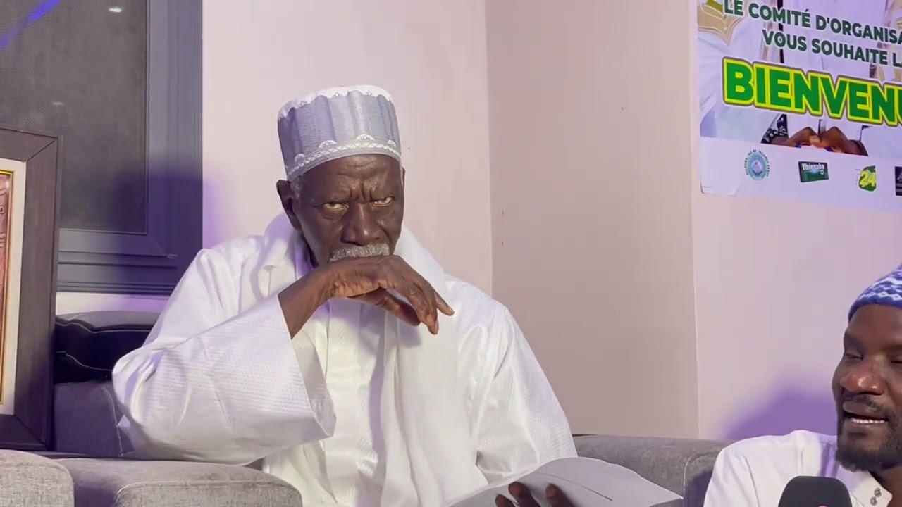 Le Khalif de Thanaba Serigne Assane Seck reçois Cheikh Oumar Bachir Tall 