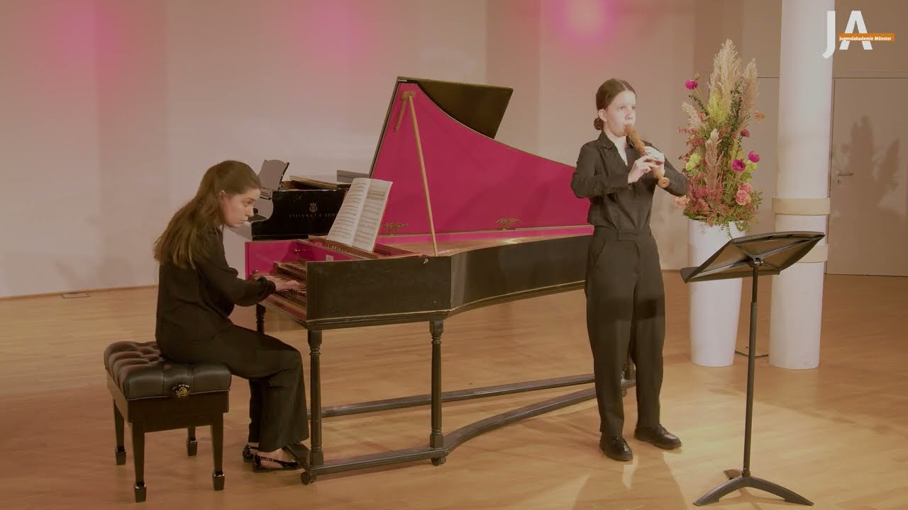 Bach: Sonate g-Moll (Original e-Moll) BWV 1034 III. Andante