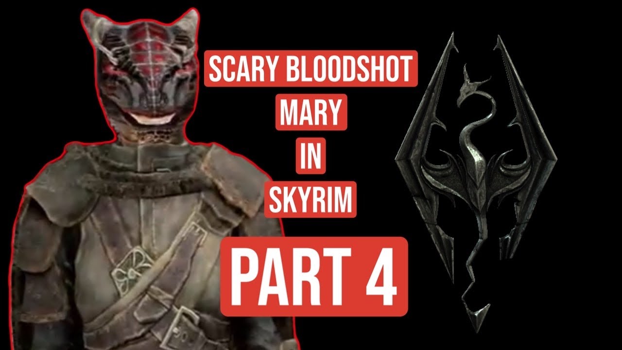 Scary Bloodshot Mary Meets Hircine.