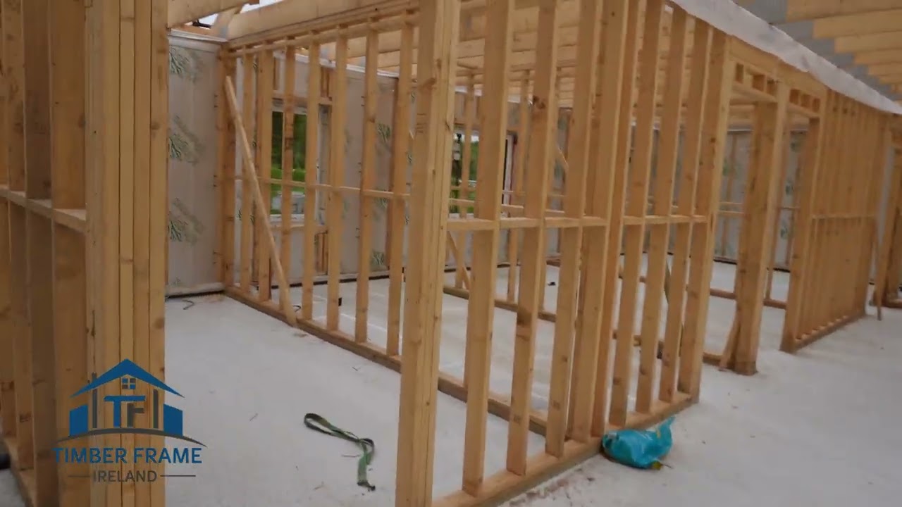 Timber Frame Install in Co. Clare, Ireland | A Guided Tour! 🏡