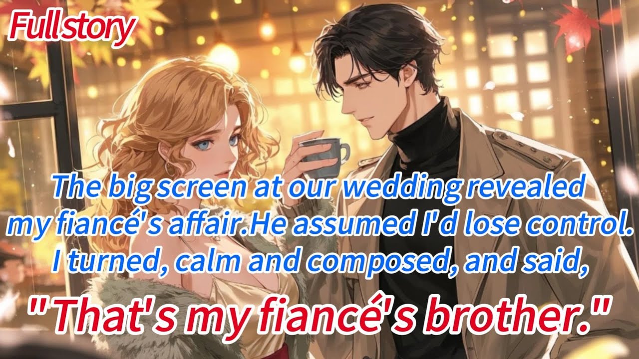 The big screen at our wedding revealed my fiancé’s affair.He assumed I’d lose control.I turned...