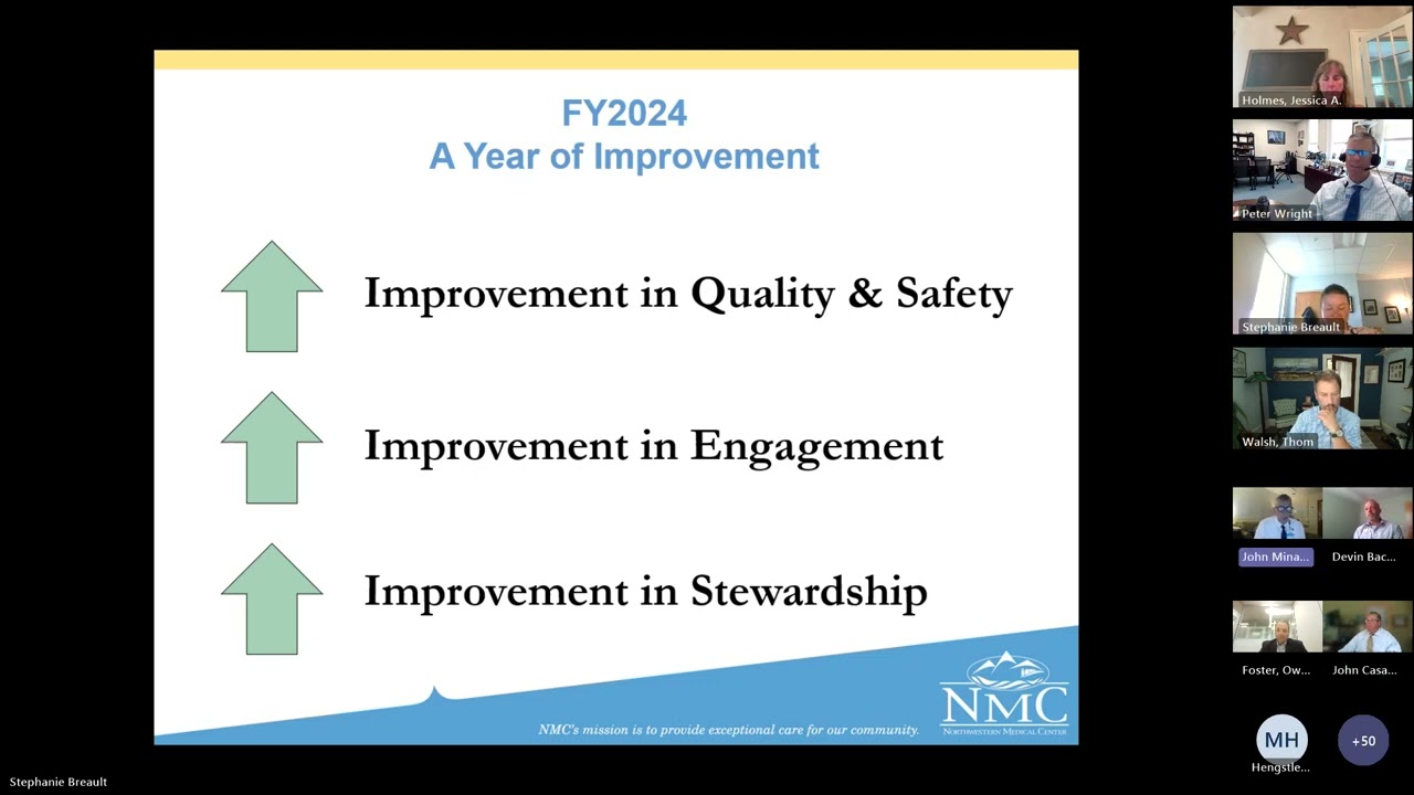08/14/2024 - Hospital Budget Review Hearing - Northwestern Medical Center