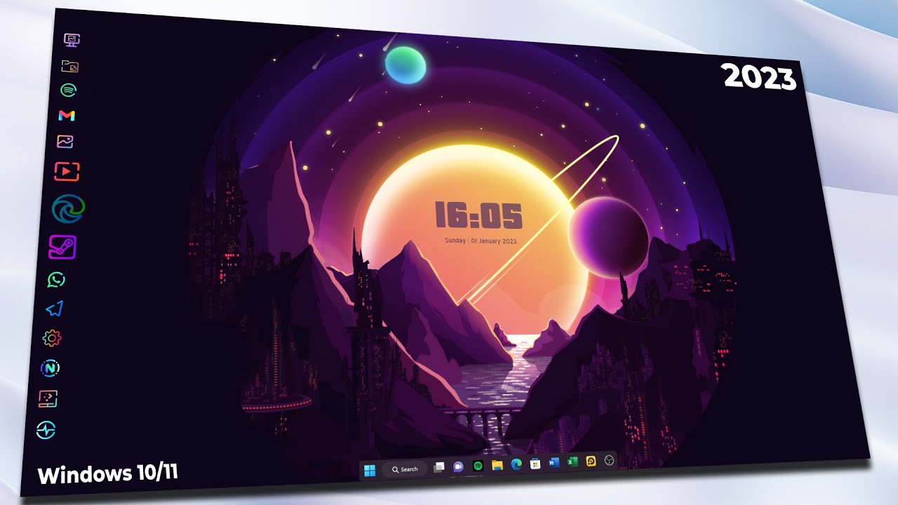 AMAZING! Ubah Windows 10/11 Jadi Aesthetic Episode 16
