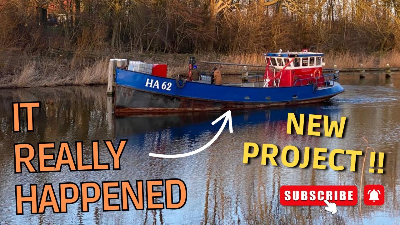 I Bought an old Dutch Fishing Trawler || New Restoration Project Ep. 1
