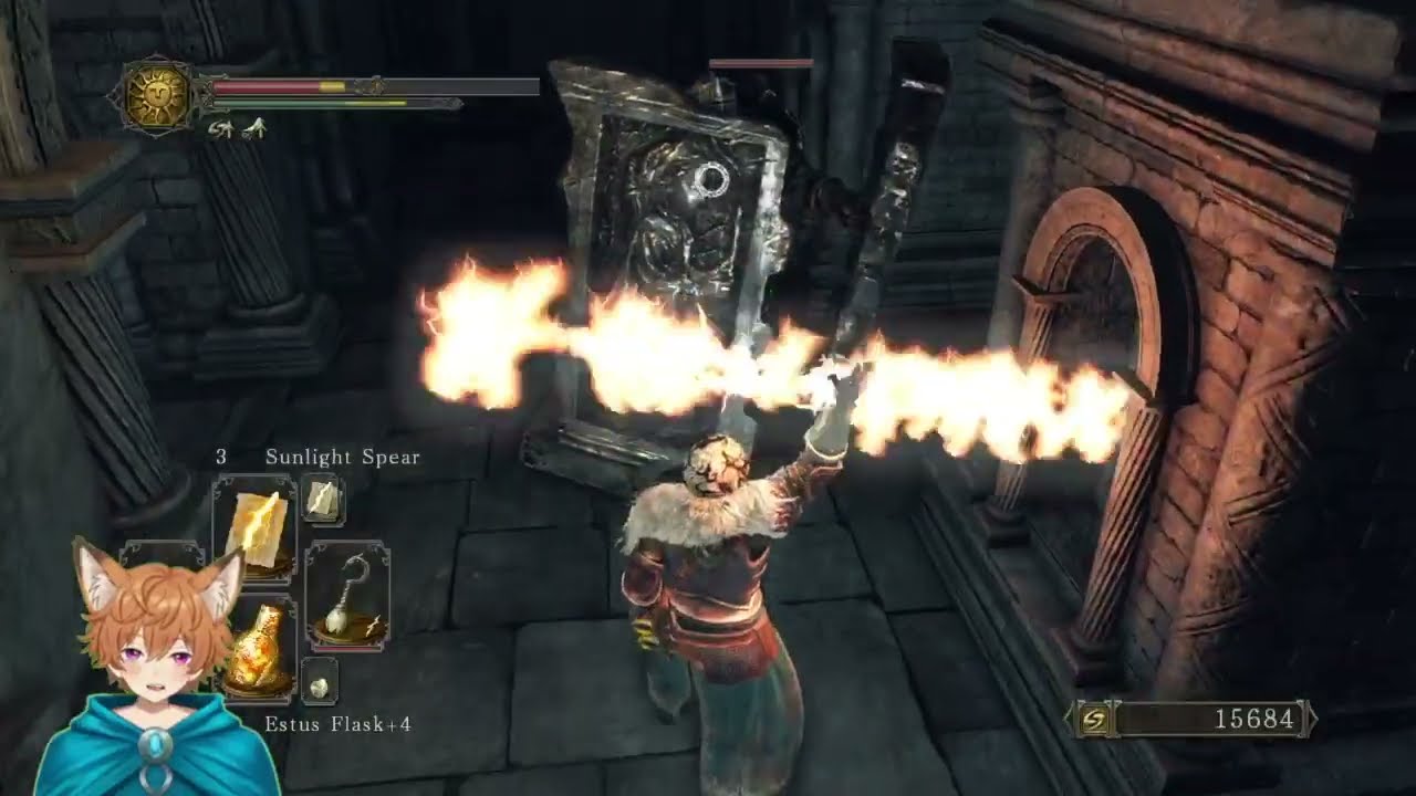 Dark souls 2: miracles only: the power of the sun in the palm of my hand