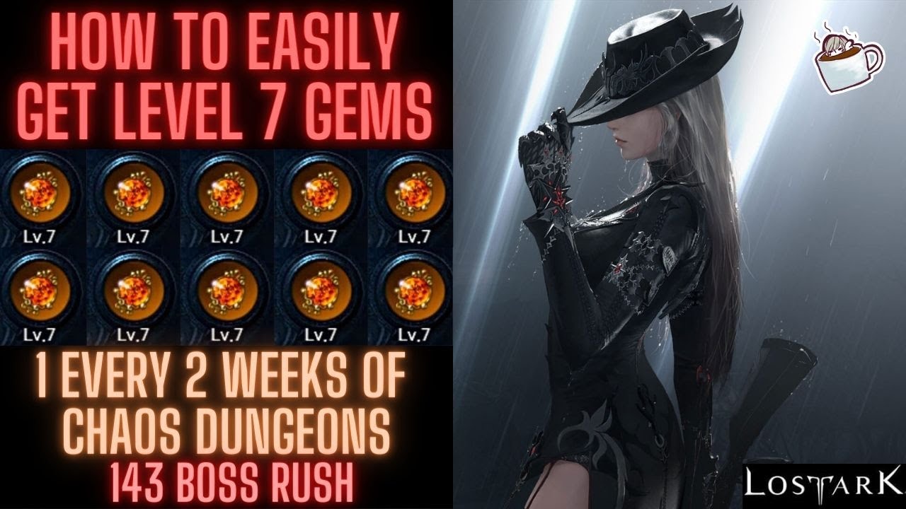 Lost Ark How to get all Level 7 Gems ~EASILY JUST BY PLAYING THE GAME~