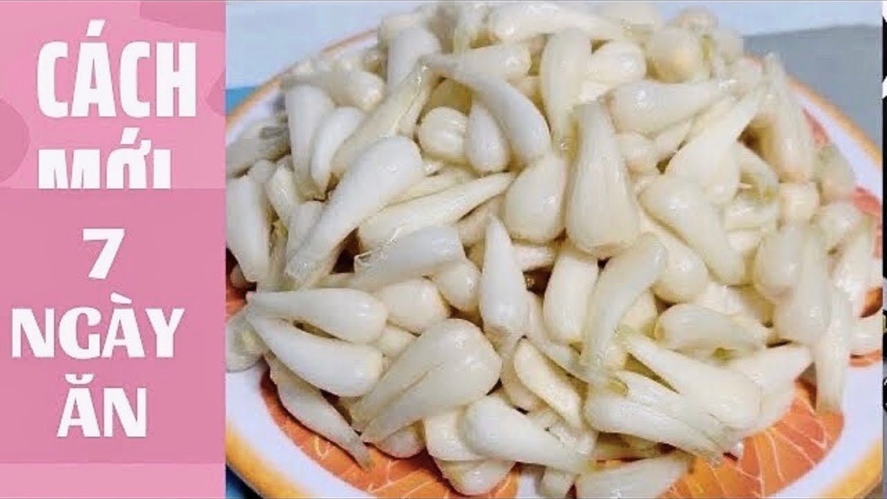Bí Quyết Ngâm Kiệu Kiểu Mới Trắng Giòn Không Phơi Nắng Để Được Lâu 269
