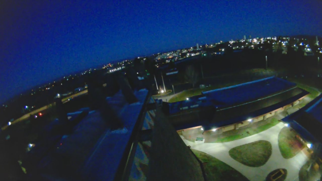 Flying the Meteor 75 Pro P1 at night!