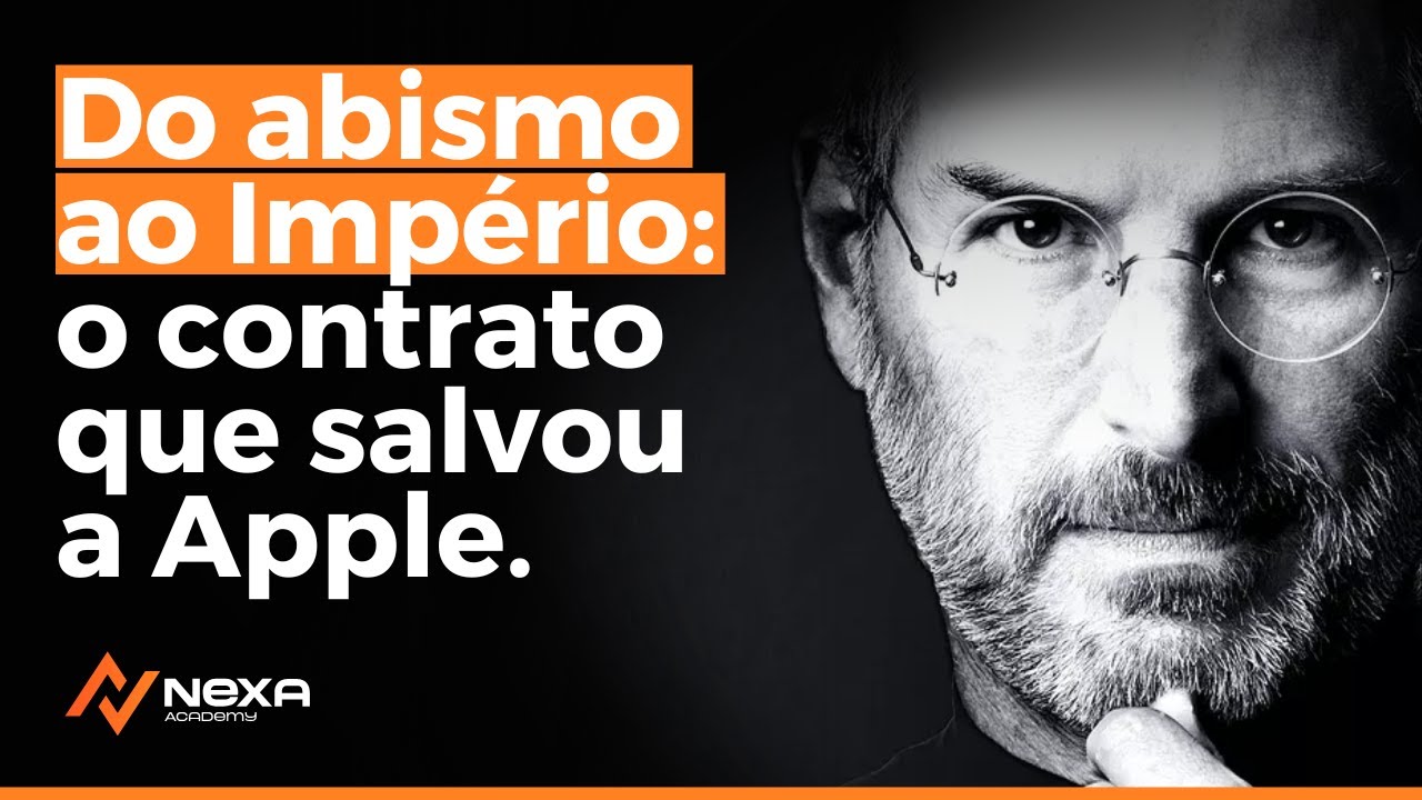 A HISTÓRIA QUE NÃO TE CONTARAM DO STEVE JOBS NA APPLE!