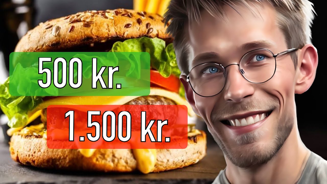 Kan jeg stadig leve for 500 kr. om måneden på mad? Se mit madbudget