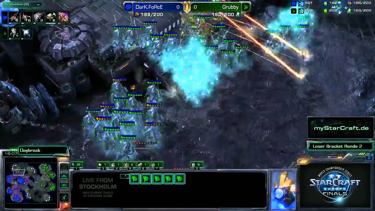 #120 DarKFoRcE vs Grubby - WCS Europe Finals