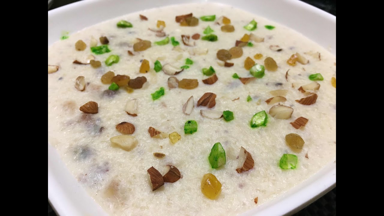 Rice Kheer-Chawal Ki Kheer - Indian Rice Pudding