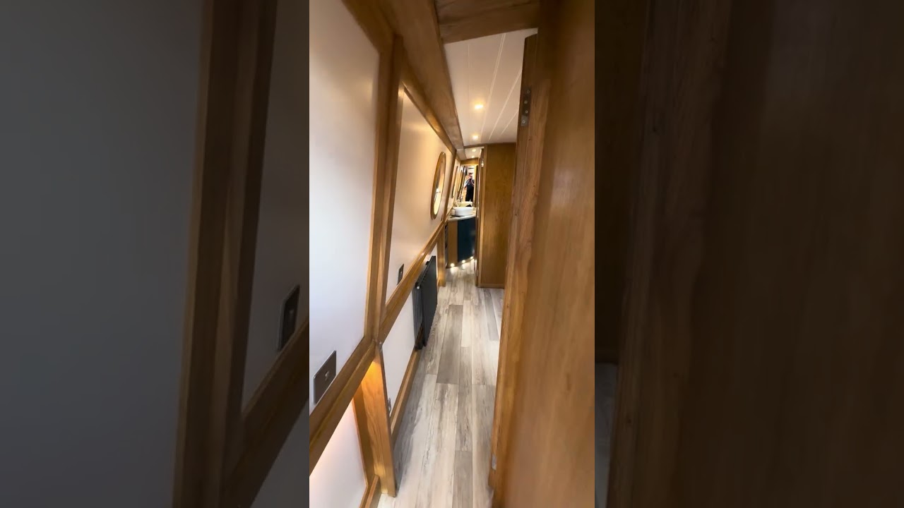 Full walkthrough video of new narrowboat build NIGHTHAWK CALLING our 2025 Crick show boat! 