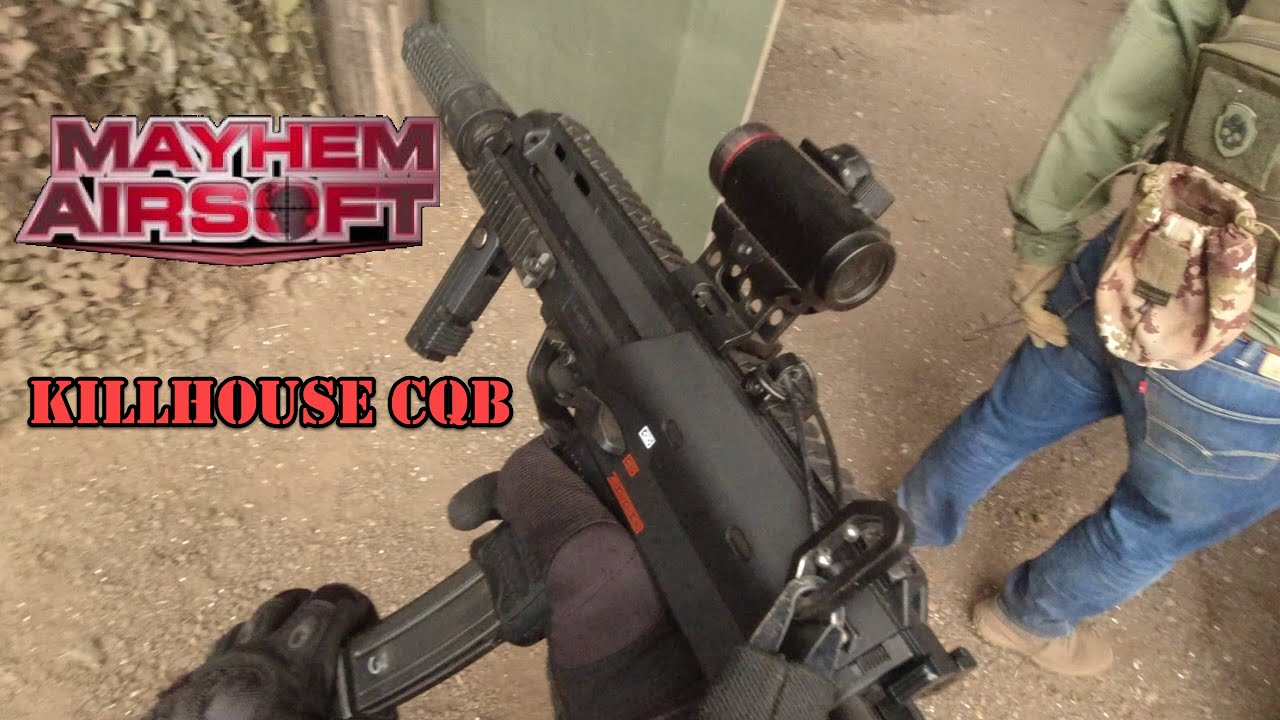 Mayhem Airsoft (Essex) - KILLHOUSE CQB Gameplay! 💥💥