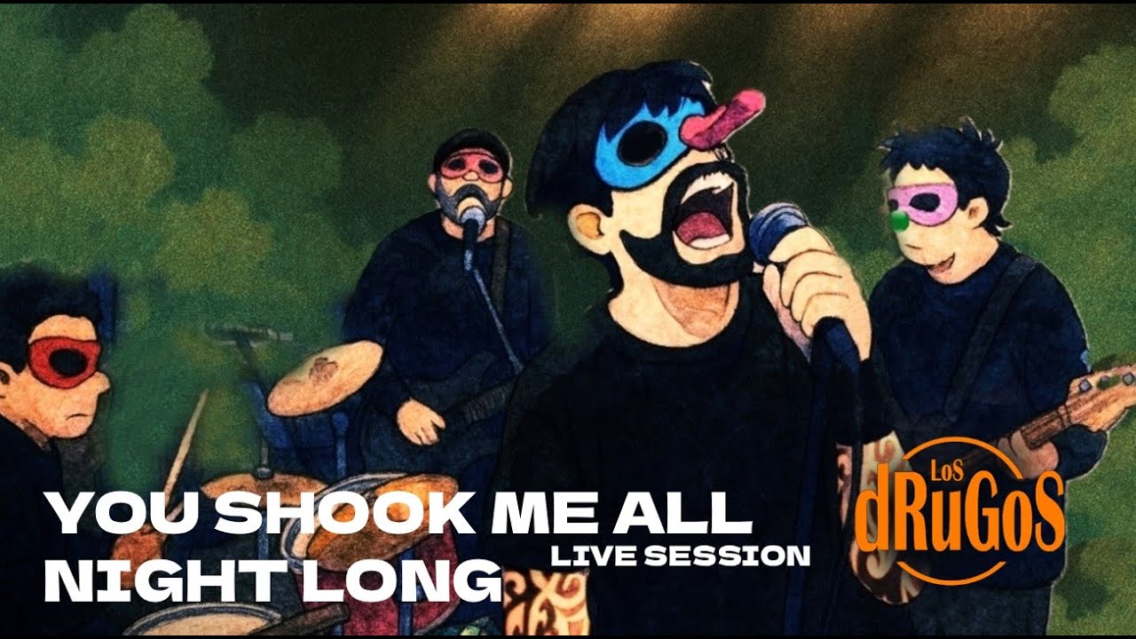 Los Drugos - YOU SHOOK ME ALL NIGHT LONG / Live Session (Official Video)