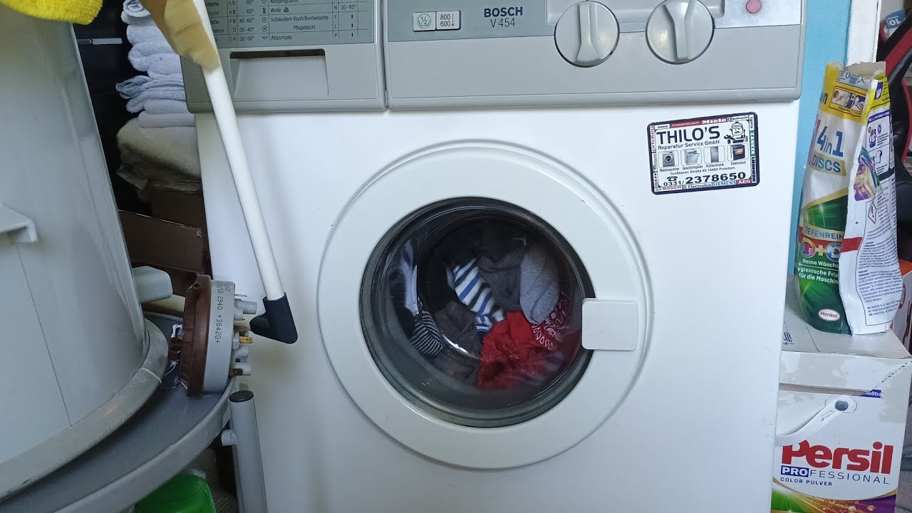 Bosch V454 Waschmaschine Buntwäsche 40°