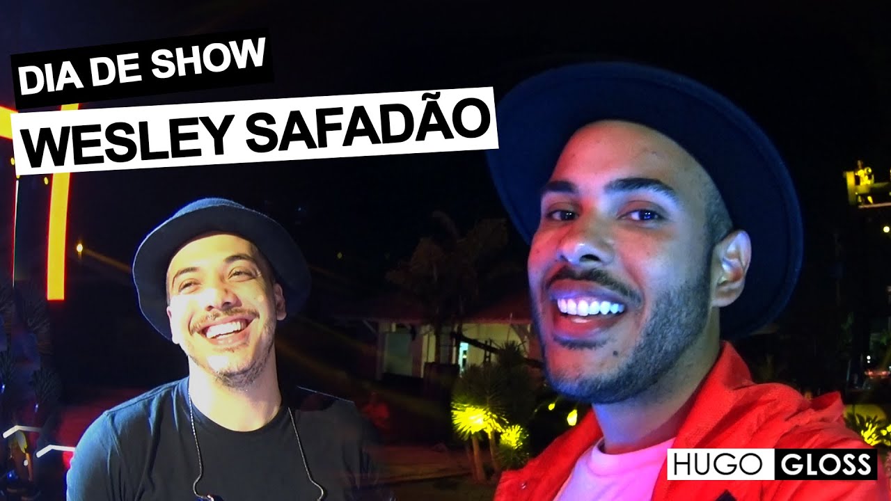 Dia de Show: Hugo Gloss invade a gravação do DVD de Wesley Safadão