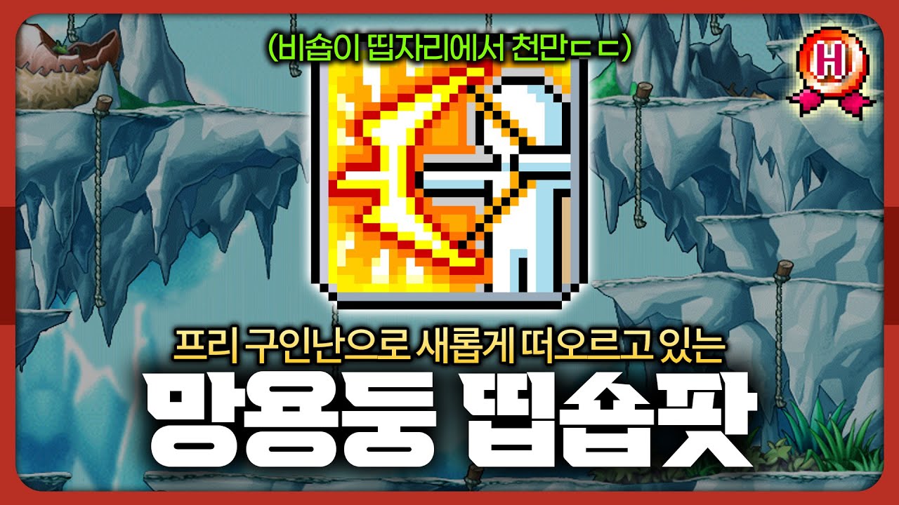 망용둥의 또 새로운 메타가 발견되었습니다 띱숍팟 [메이플랜드]