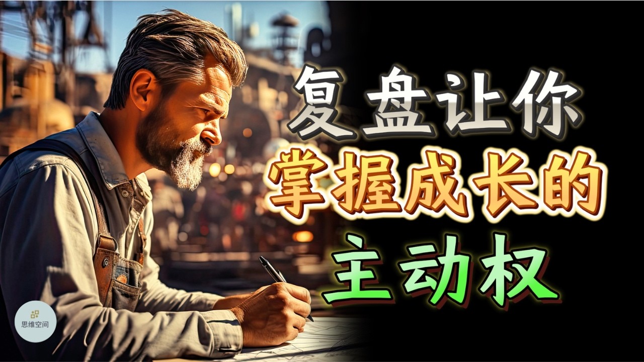 复盘让你掌握成长的主动权 |  思维空间 0505 | 2025