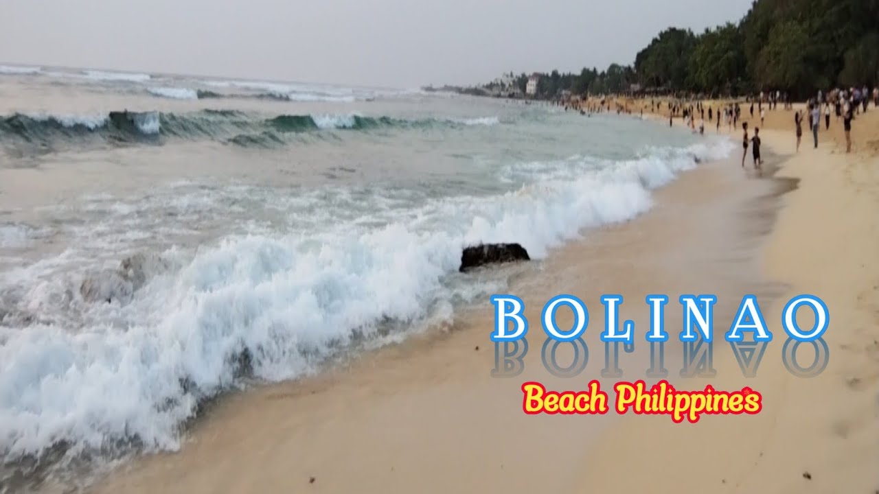 Bolinao beach Philippines 