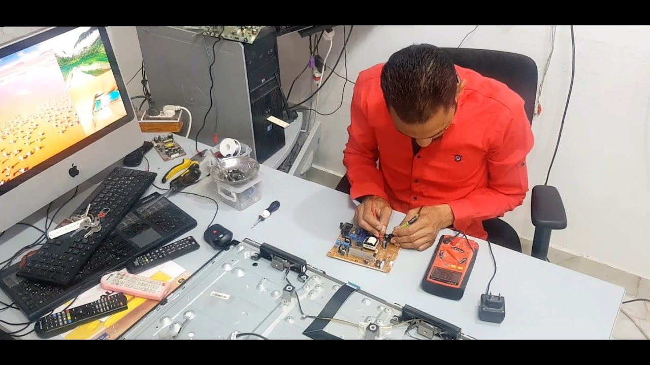 تصليح شاشه هوهو 55-  4k -Hoho screen repair