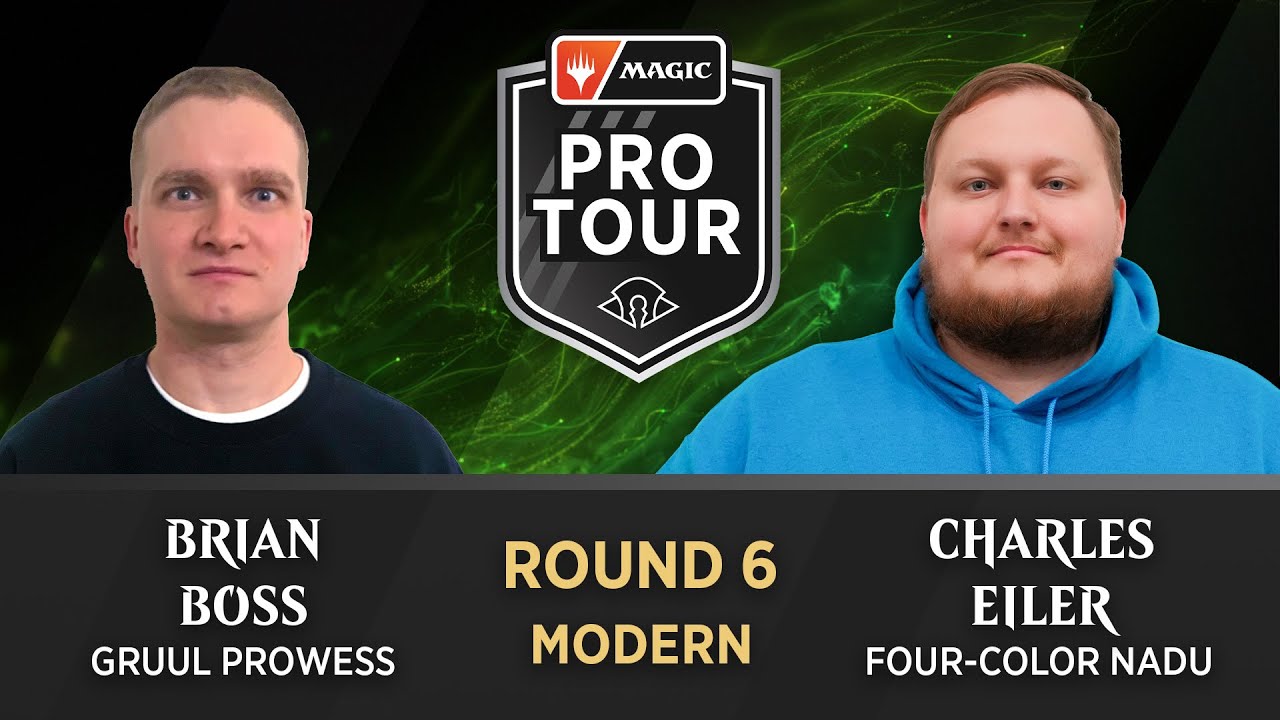 Round 6 | Brian Boss vs Charles Eiler | Modern | #PTMH3