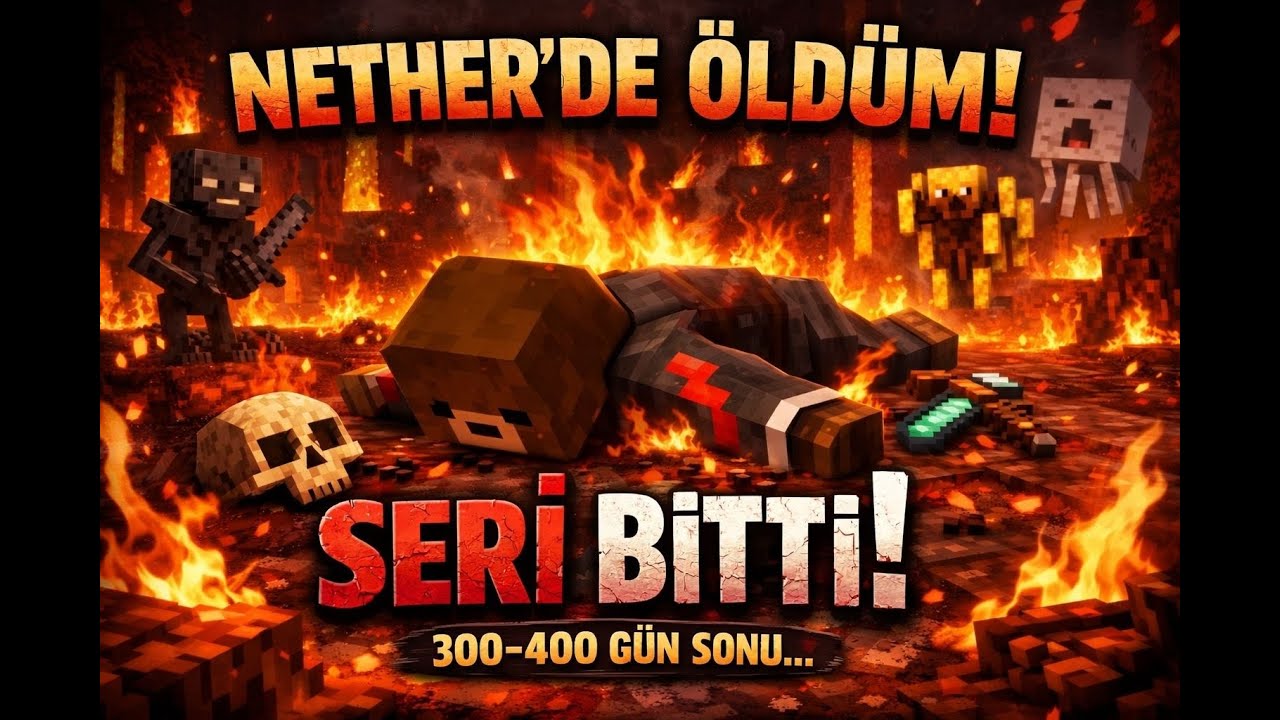 Her Şey Nether’de Bitti… (300–400 Gün)